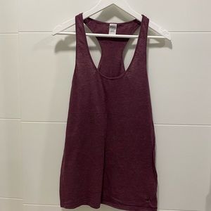 Pink sleepwear tank that I wore for workouts. Size L